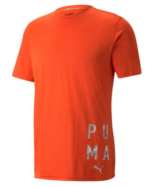 Puma Train Graphic Tee cherry tomato