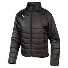 Puma LIGA Casual Padded Jacket KIDS - schwarz