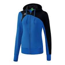 Erima Club 1900 2.0 Trainingsjacke mit Kapuze - blau/schwarz