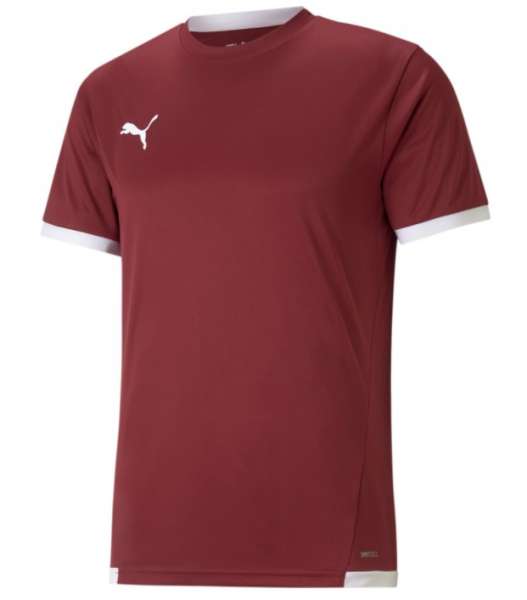 Puma teamLIGA Jersey cordovan - puma white