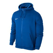 Nike Team Club Full Zip Hoody - blau