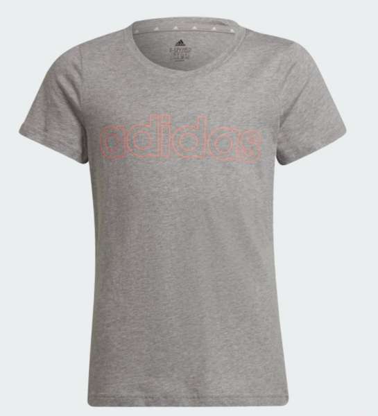 Adidas G LIN T-Shirt Girls grau