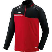 Jako Polyesterjacke Competition 2.0 Kids - rot/schwarz