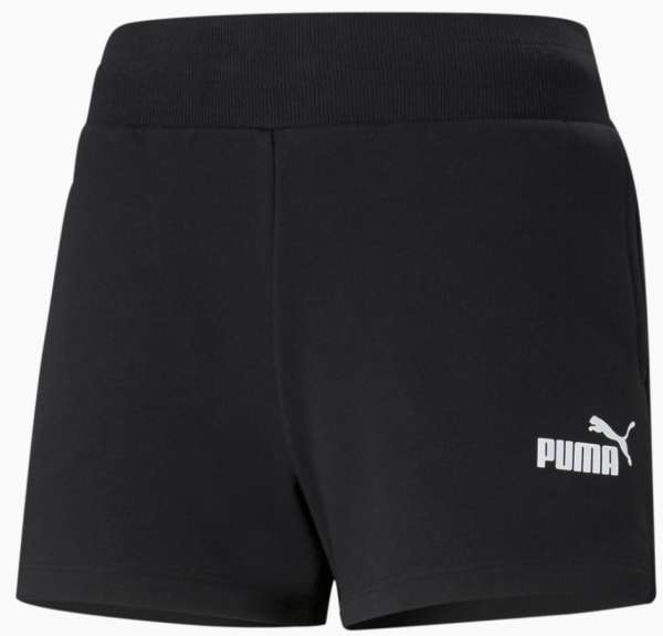Puma ESS Sweat Short Damen schwarz