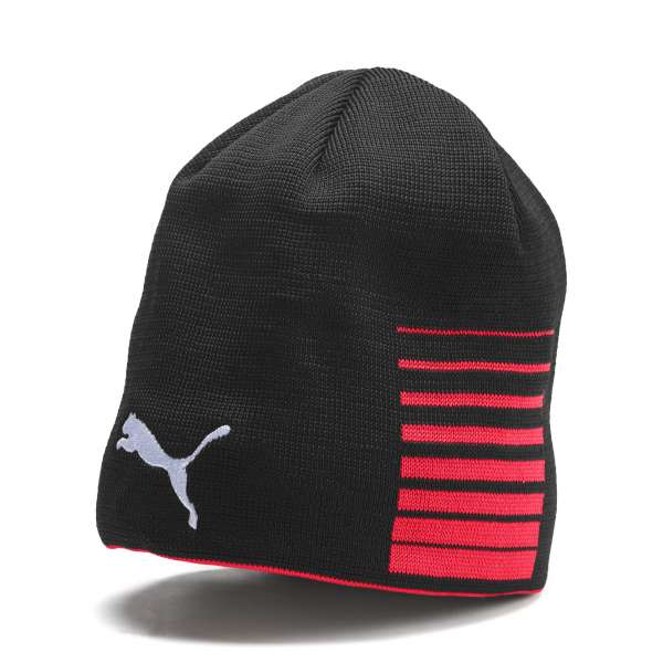 Puma LIGA Reversible Beanie - rot/schwarz