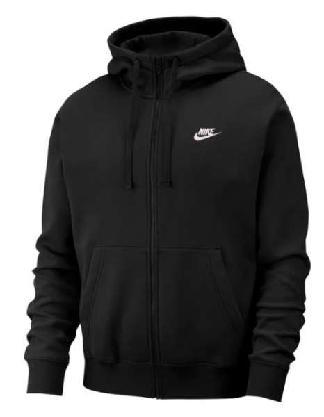 Nike Men NSW Club Hoodie FZ BB schwarz