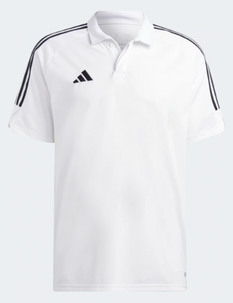 Adidas Tiro 23 League Polo - Weiß/Schwarz