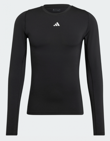 adidas Thermoshirt langarm - schwarz