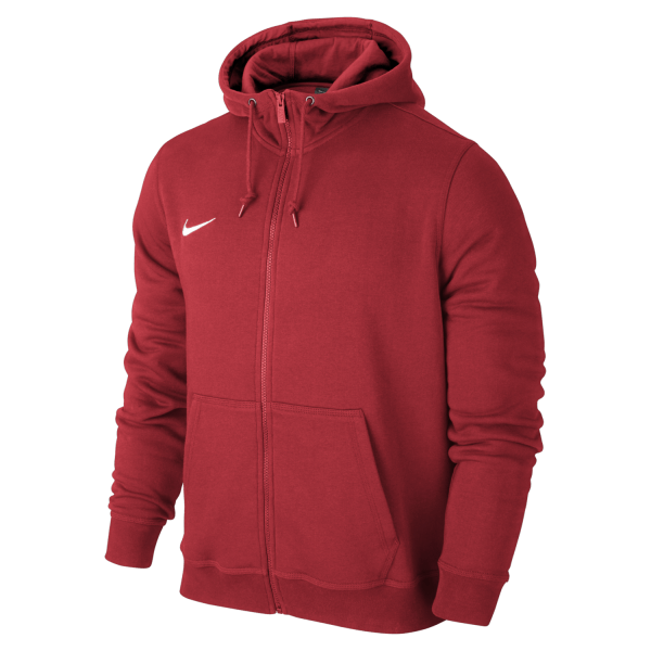 Nike Team Club Full Zip Hoody kids - rot