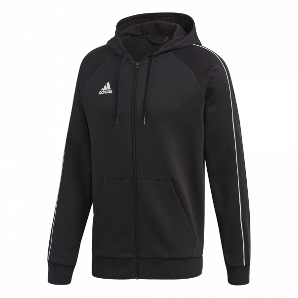 adidas Core 18 Fullzip Hoody - schwarz