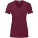 Jako T-Shirt Organic Damen - maroon