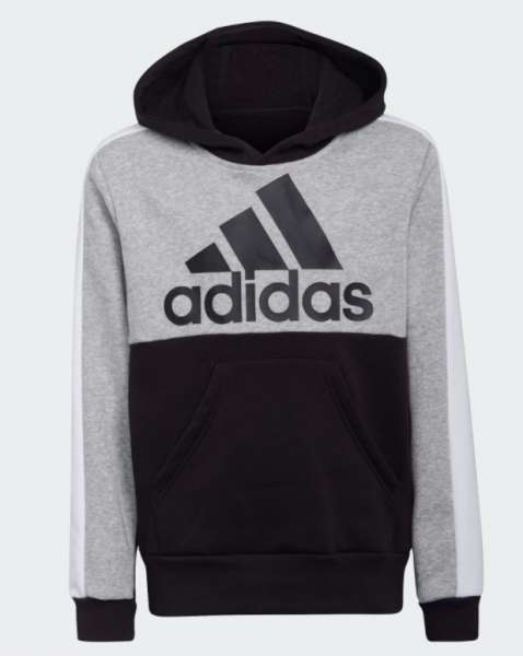 Adidas U CB FL Hoodie Kids grau/schwarz