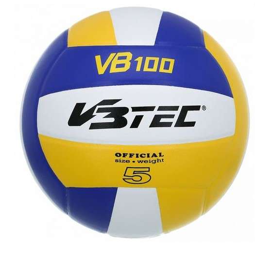 V3TEC VB 100 Light 2.0 Volleyball - gelb/blau
