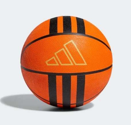 Adidas 3S Rubber X2 Basketball - orange/black