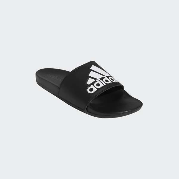 adidas Adilette Comfort - schwarz/weiß
