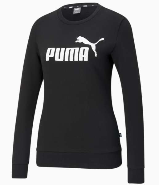 Puma ESS Logo Crew Sweatshirt schwarz
