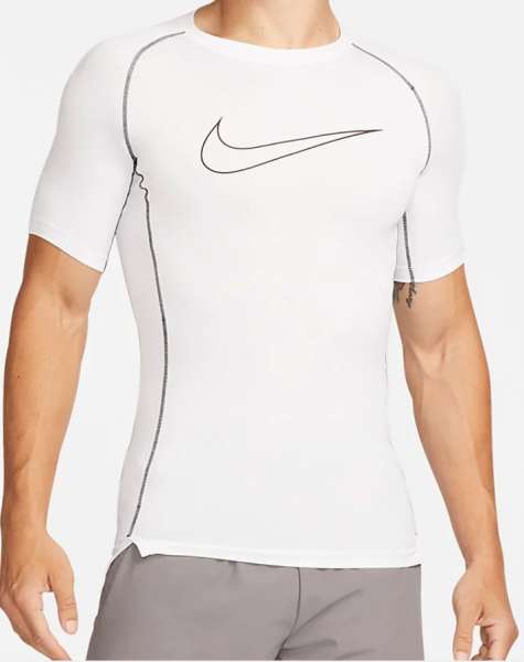 Nike Pro DRI-FIT Men&#039;s Tight Shirt weiß