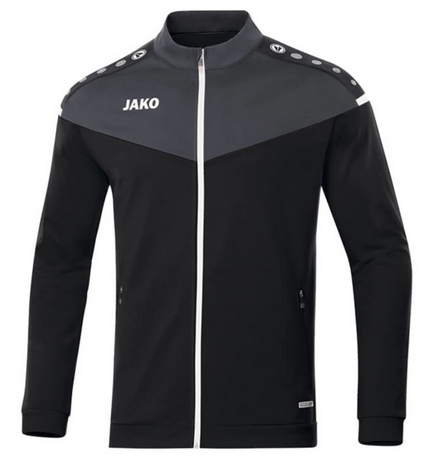 Jako Polyesterjacke Champ 2.0 - schwarz/grau