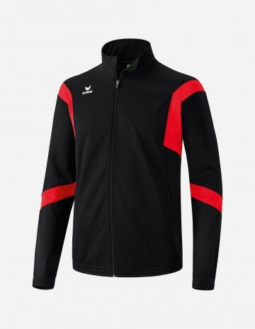 Erima classic Team Trainingsjacke - schwarz/rot