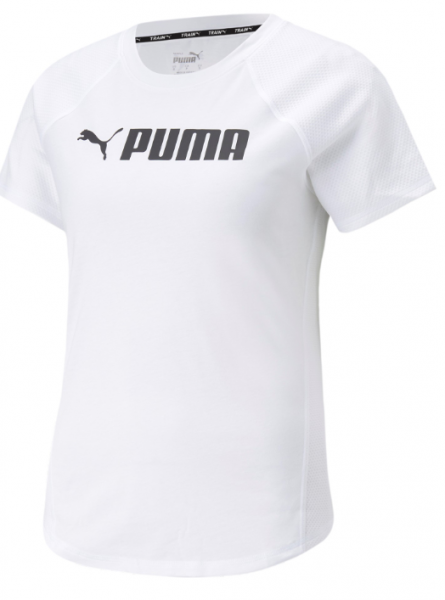 Puma Fit Logo Tee weiß