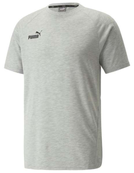 Puma teamFINAL Casual Tee light gray heather