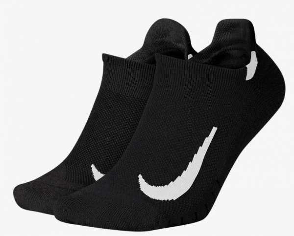 Nike Multiplier Running Socks - schwarz