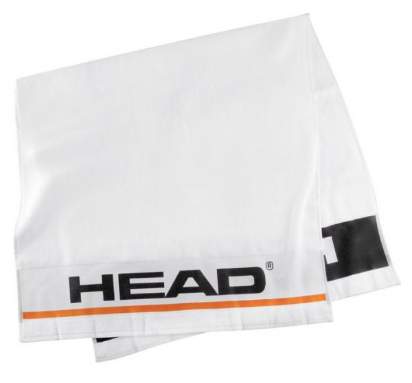 HEAD Handtuch L - weiß/orange