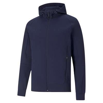 Puma teamCUP Casuals Hooded Jacket - dunkelblau