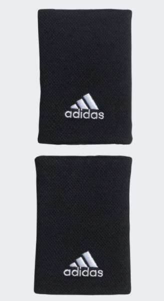 Adidas Tennis Schweißband schwarz