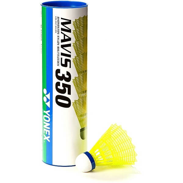 Yonex Badminton Nylon Shuttlecock - gelb