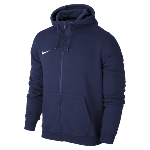 Nike Team Club Full Zip Hoody kids - dunkelblau