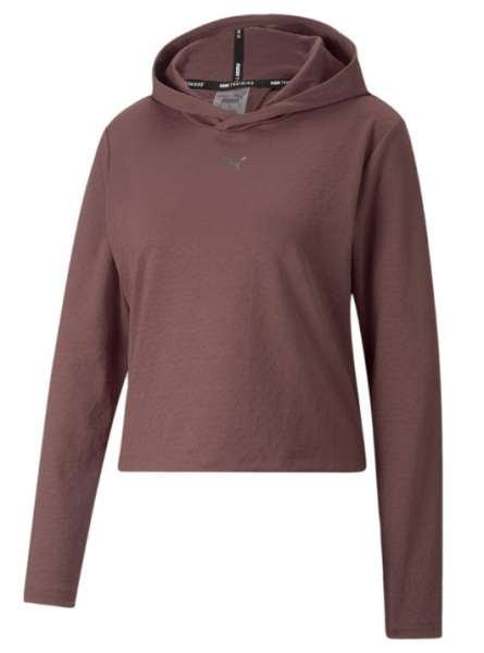 Puma Flawless Reg Lenght Hoodie Damen - dusty plum