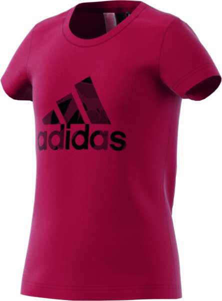 adidas Logo Tee - dunkelrot