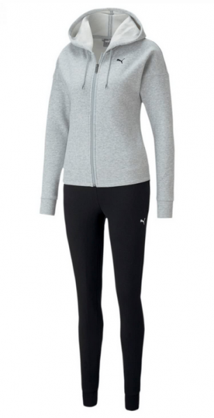 Puma Classic Sweat Suit Women - grau