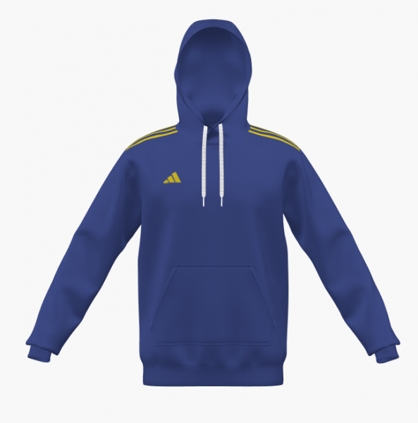 adidas Entrada 22 Hoody - blau/gelb