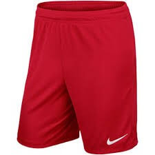 Nike Park II Knit Short ohne Innenslip - rot